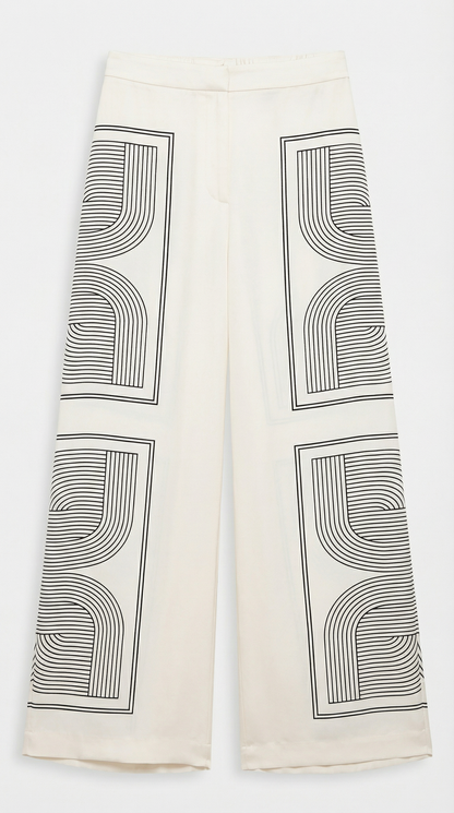 JUDE | PANTALONES GRÁFICOS DE PIERNA ANCHA