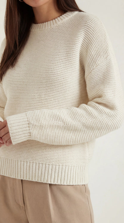 NOEMÍ | JERSEY DE PUNTO CON TEXTURA EN RELIEVE