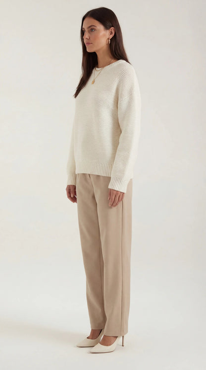 NOEMÍ | JERSEY DE PUNTO CON TEXTURA EN RELIEVE