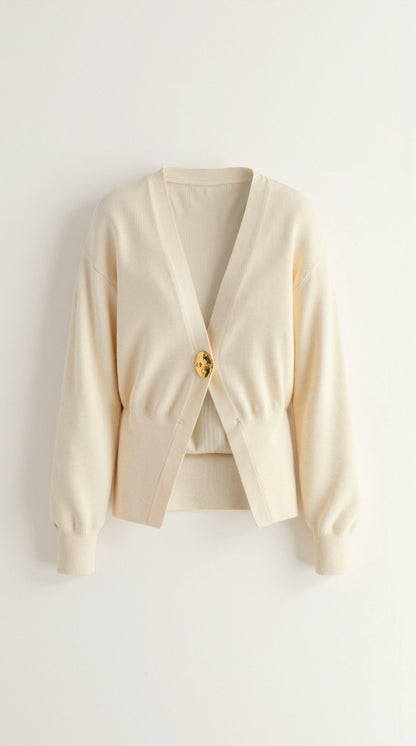 ARABELLA | JERSEY DE PUNTO CON ESCOTE EN V