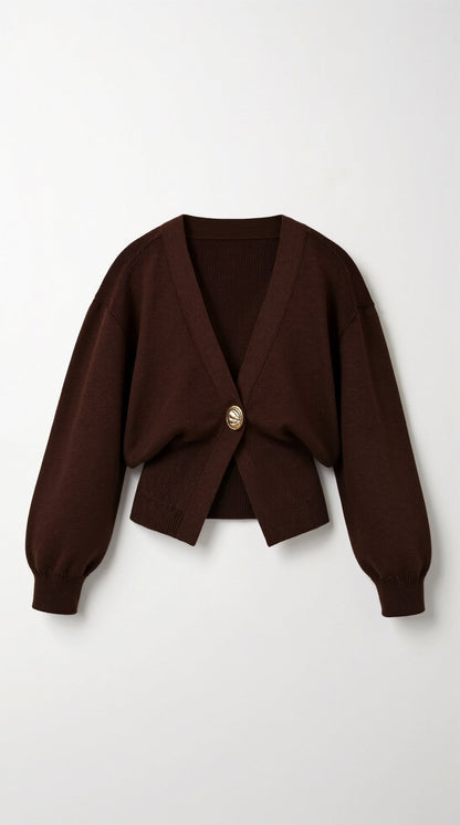 ARABELLA | JERSEY DE PUNTO CON ESCOTE EN V