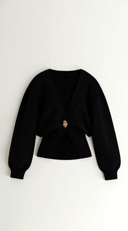 ARABELLA | JERSEY DE PUNTO CON ESCOTE EN V