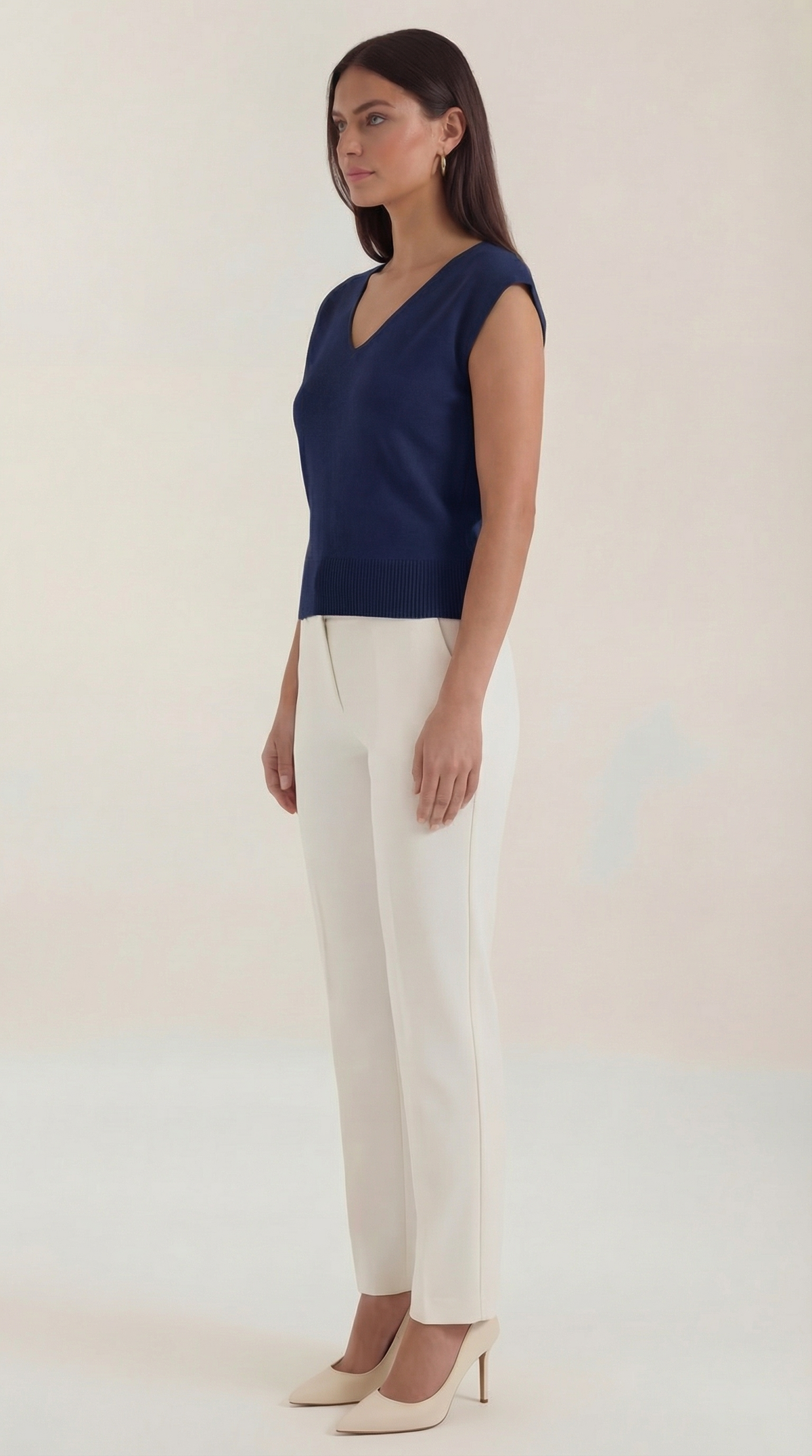 SERENA | BLUSA CON ESCOTE EN V