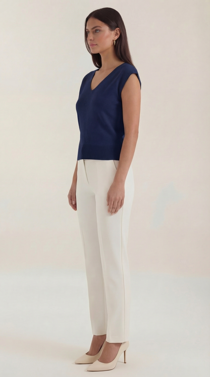 SERENA | BLUSA CON ESCOTE EN V