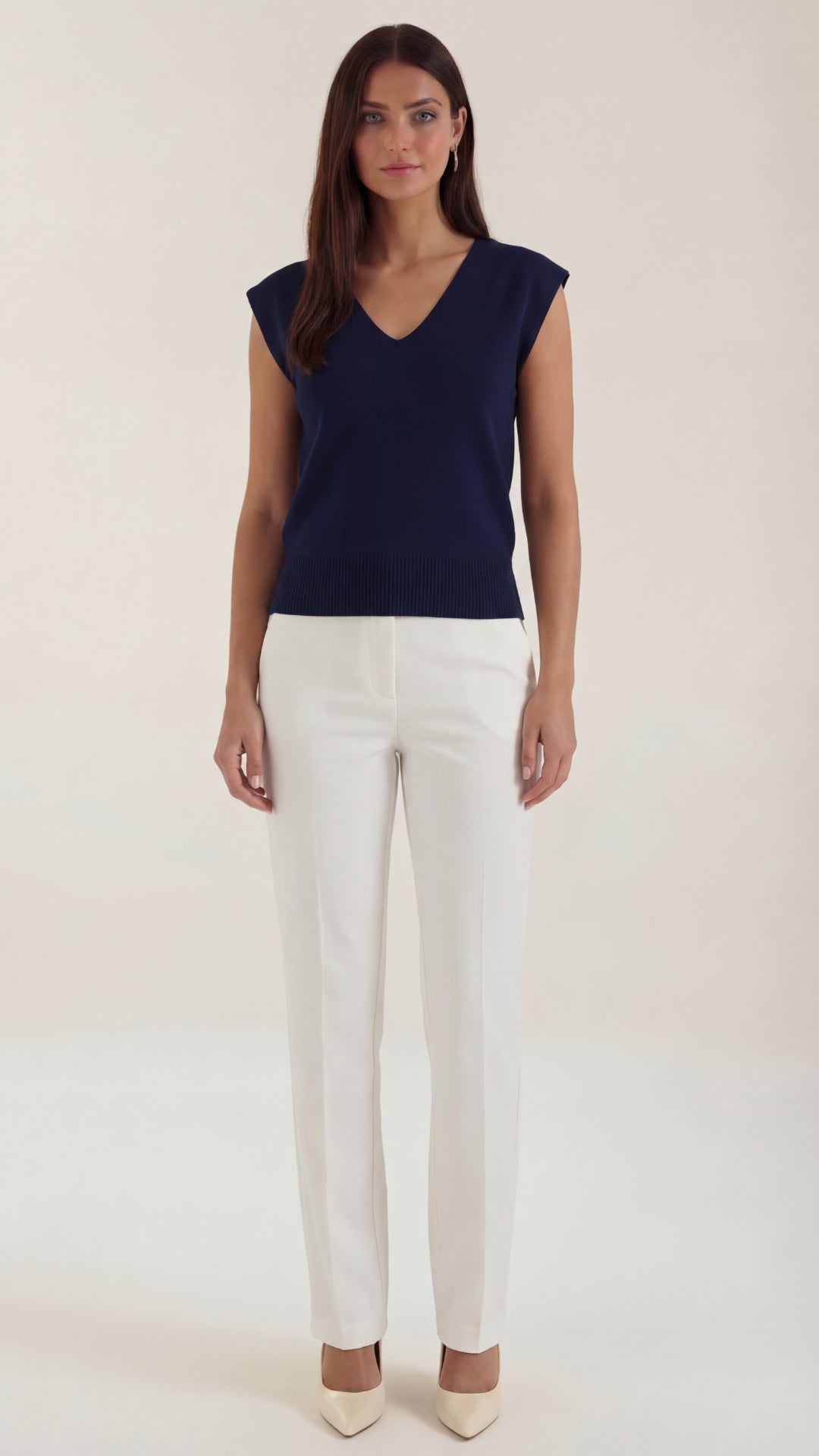 SERENA | BLUSA CON ESCOTE EN V