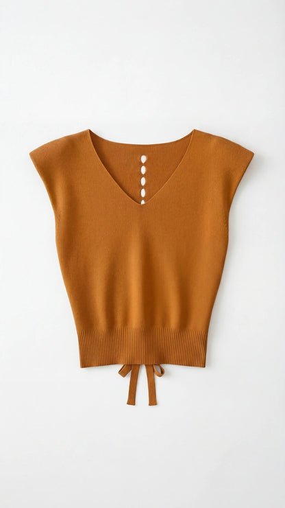 SERENA | BLUSA CON ESCOTE EN V