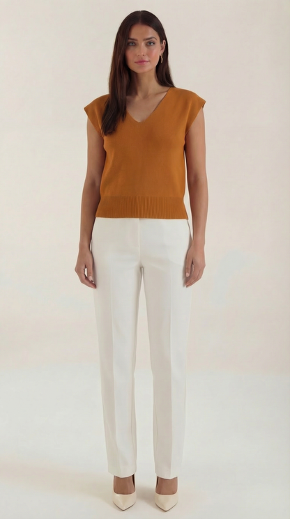 SERENA | BLUSA CON ESCOTE EN V
