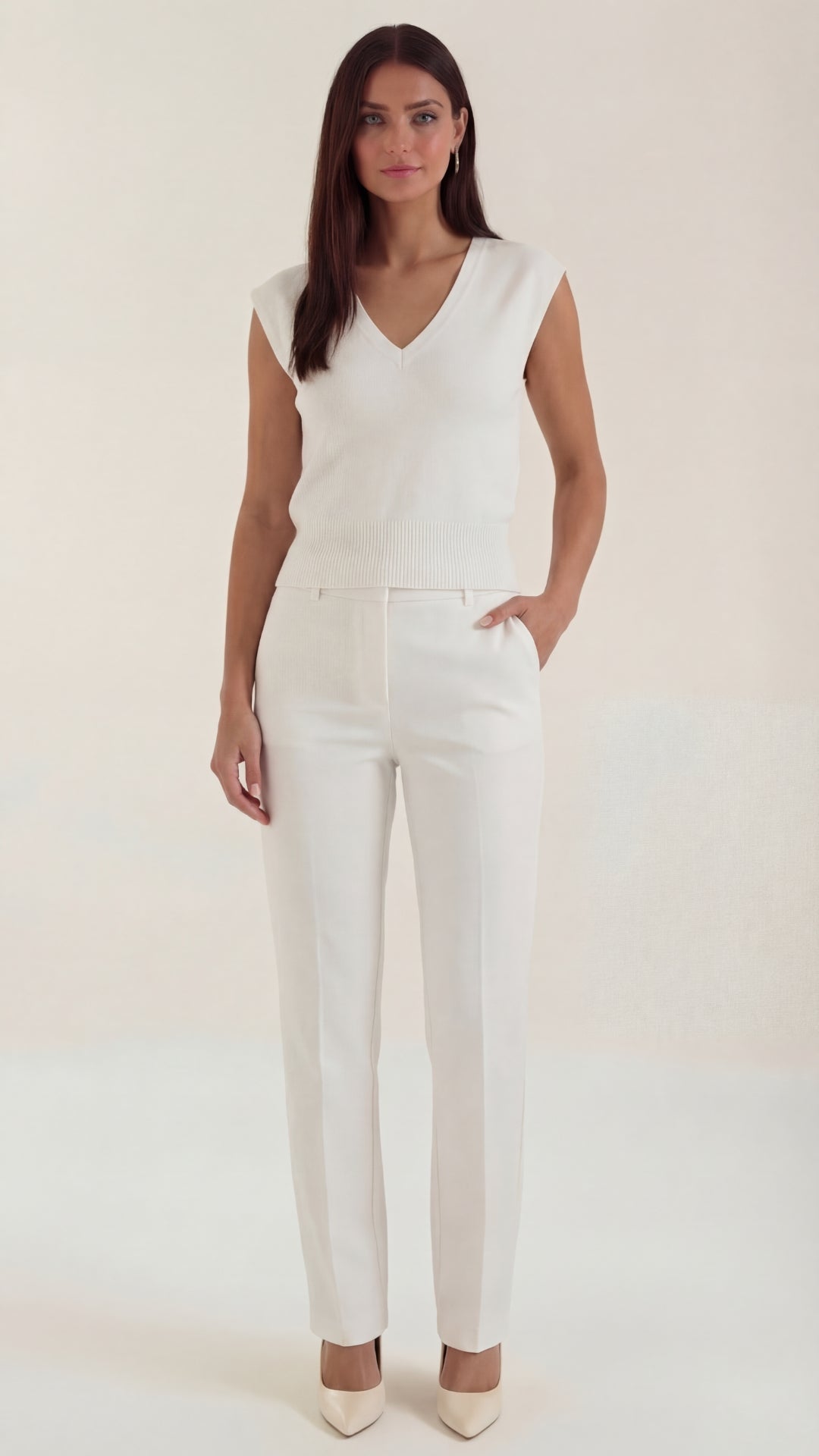 SERENA | BLUSA CON ESCOTE EN V