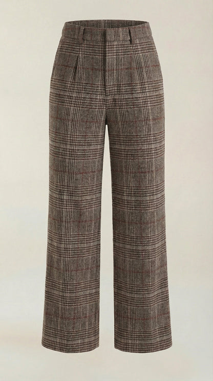 LEIGH | PANTALONES DE CUADROS