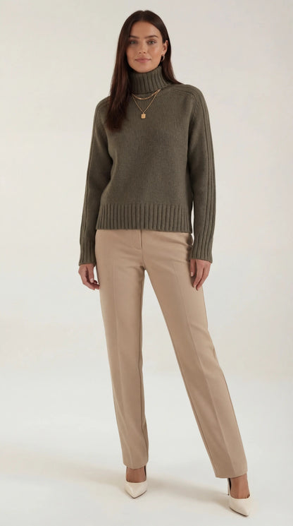MARTA | JERSEY OVERSIZE DE CUELLO ALTO