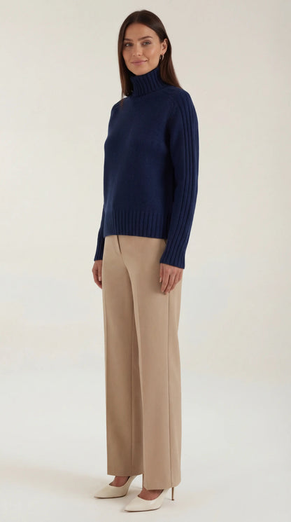 MARTA | JERSEY OVERSIZE DE CUELLO ALTO