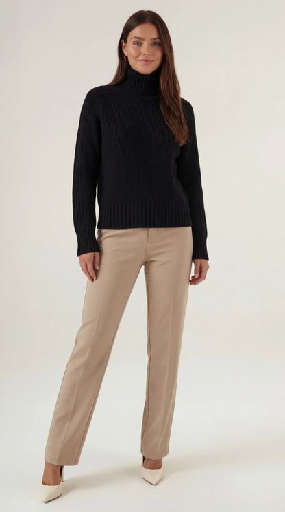 MARTA | JERSEY OVERSIZE DE CUELLO ALTO
