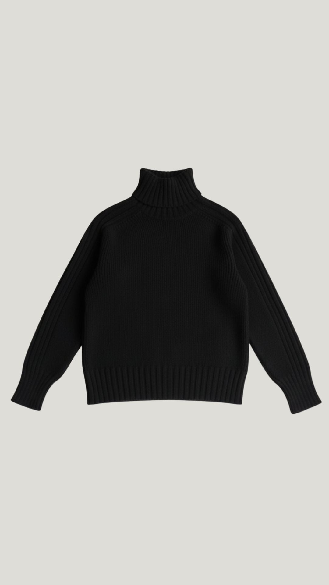 MARTA | JERSEY OVERSIZE DE CUELLO ALTO
