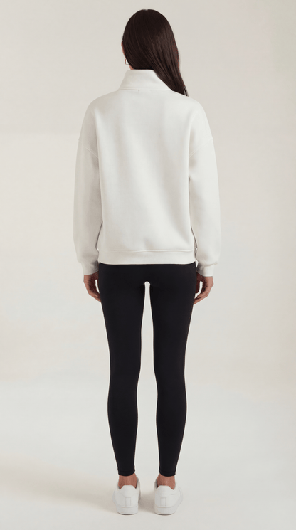 SANDRA | JERSEY OVERSIZE CON CREMALLERA HASTA EL CUELLO