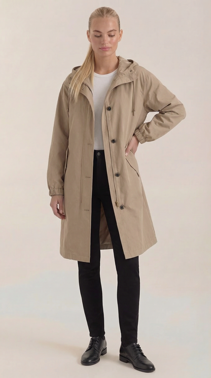 BLYTHE | CHAQUETA IMPERMEABLE CON CAPUCHA