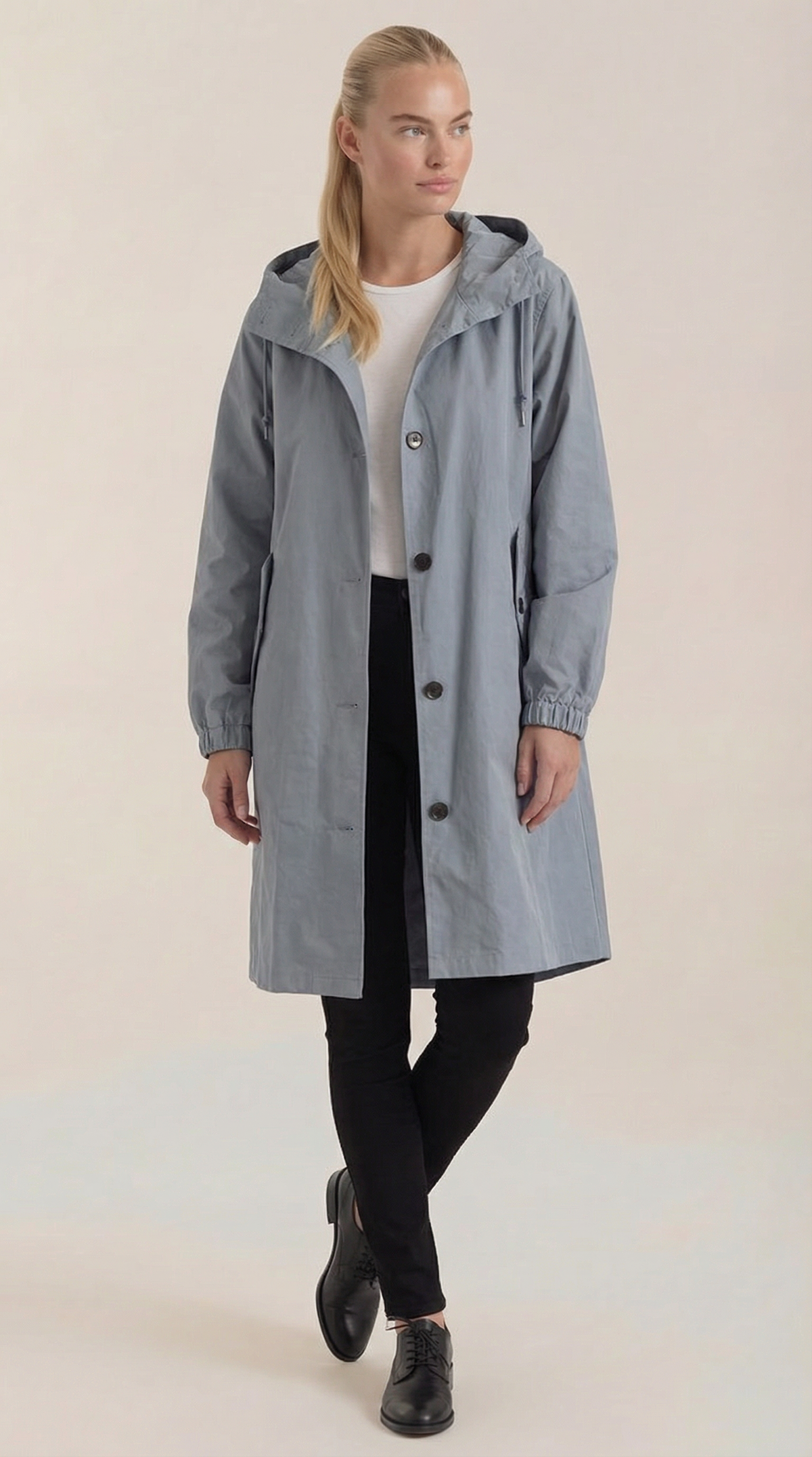 BLYTHE | CHAQUETA IMPERMEABLE CON CAPUCHA