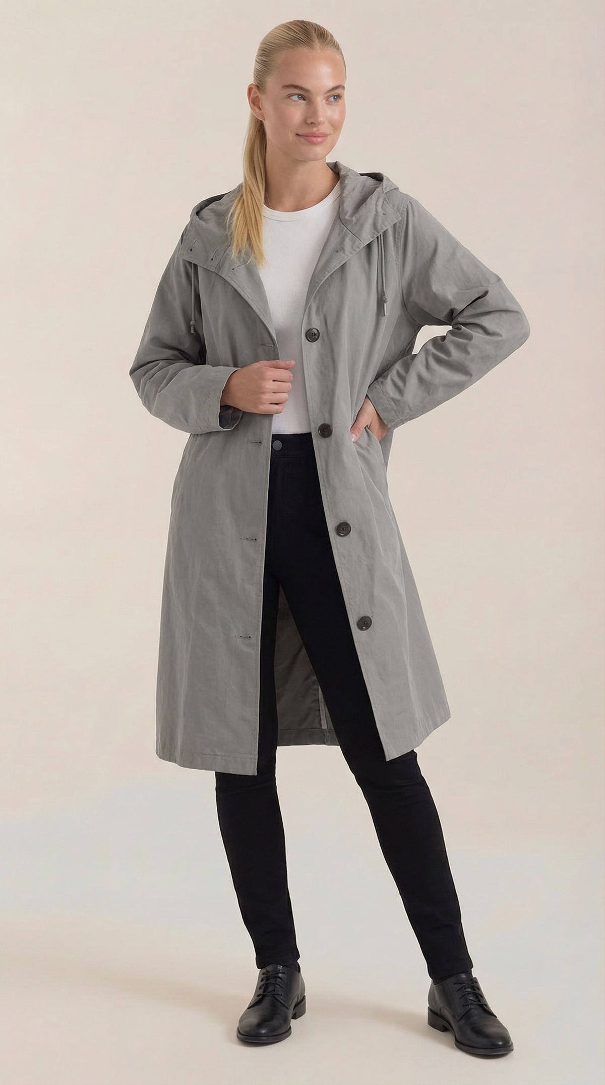 BLYTHE | CHAQUETA IMPERMEABLE CON CAPUCHA