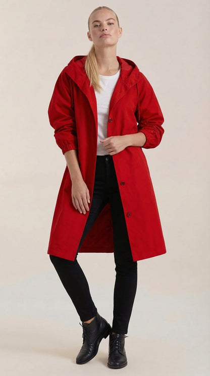 BLYTHE | CHAQUETA IMPERMEABLE CON CAPUCHA