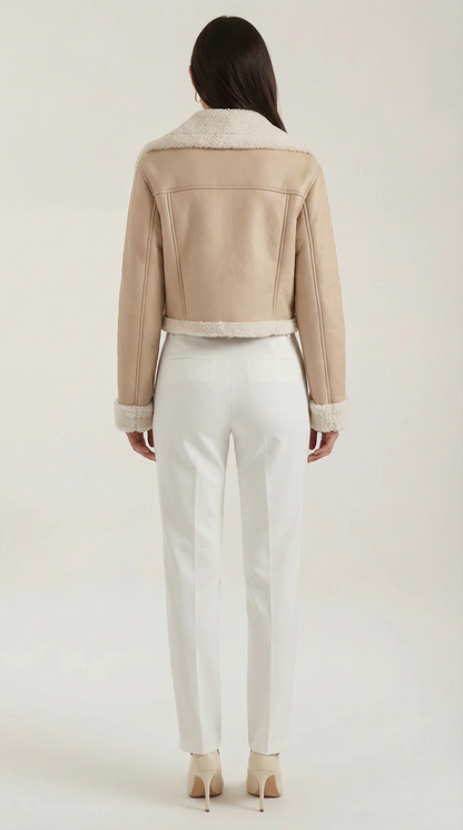 DAGMAR | CHAQUETA CORTA DE FORRO POLAR