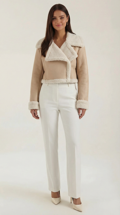 DAGMAR | CHAQUETA CORTA DE FORRO POLAR