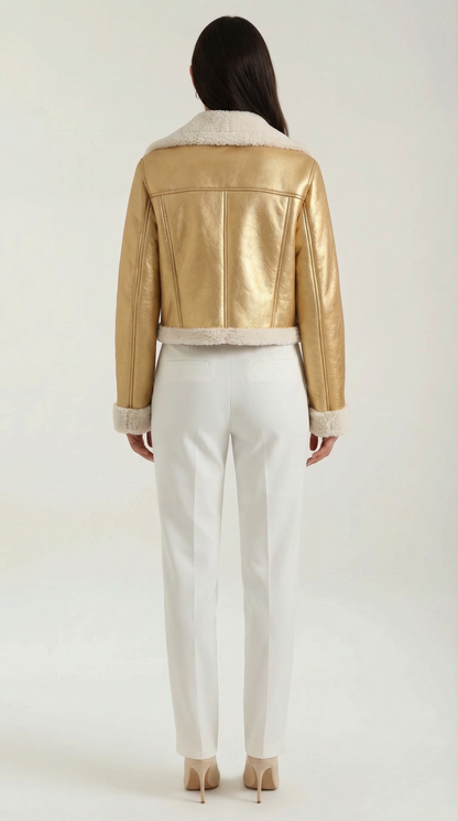 DAGMAR | CHAQUETA CORTA DE FORRO POLAR