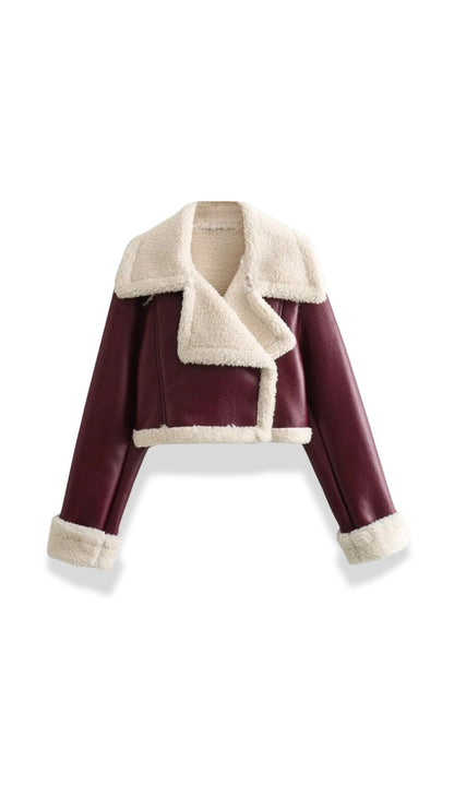 DAGMAR | CHAQUETA CORTA DE FORRO POLAR