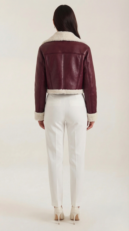 DAGMAR | CHAQUETA CORTA DE FORRO POLAR