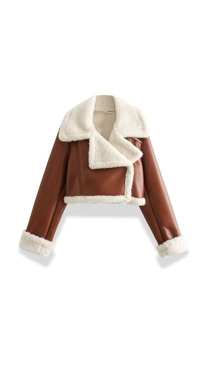 DAGMAR | CHAQUETA CORTA DE FORRO POLAR