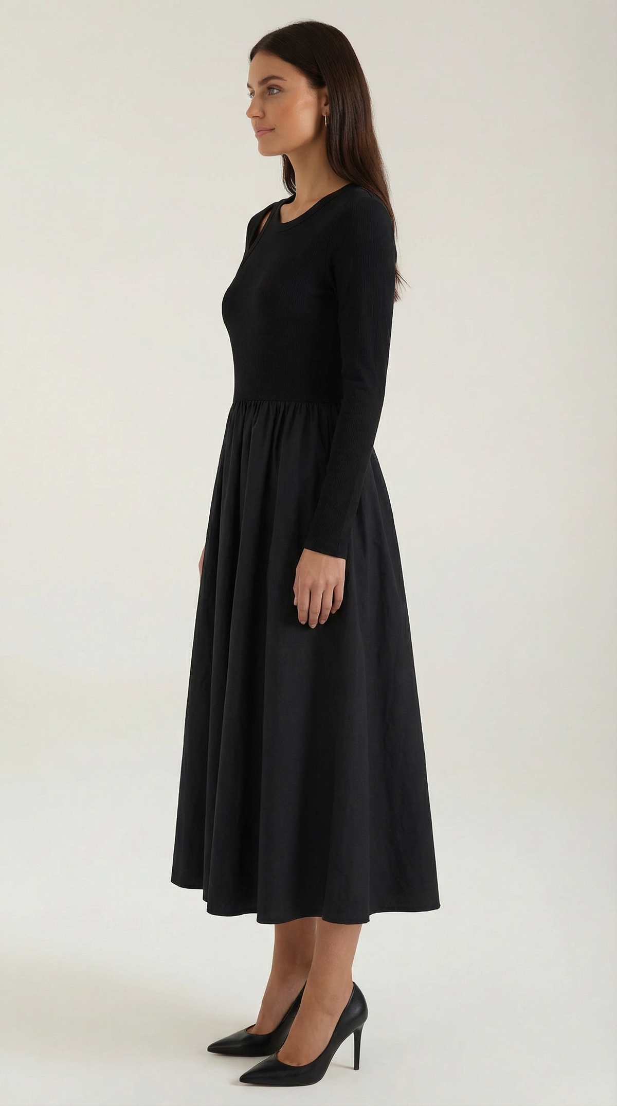 MELISSA | VESTIDO MIDI DE ALGODÓN