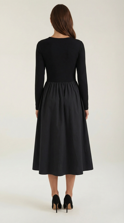 MELISSA | VESTIDO MIDI DE ALGODÓN