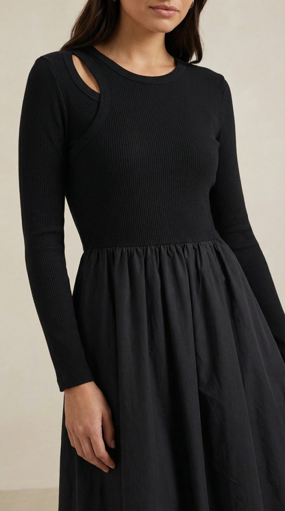 MELISSA | VESTIDO MIDI DE ALGODÓN