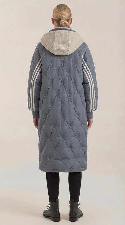 GRETA | ABRIGO ACOLCHADO CON CAPUCHA