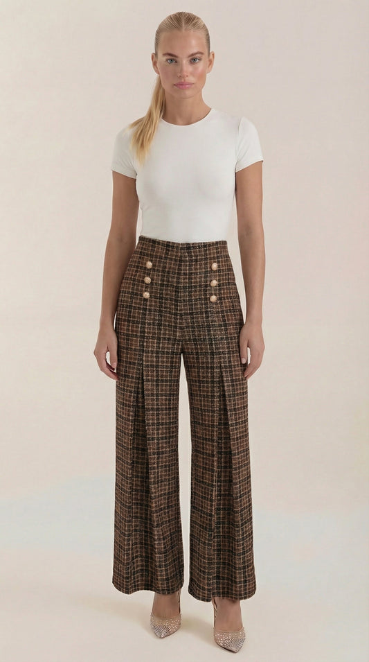 NAOMI | PANTALONES DE CUADROS