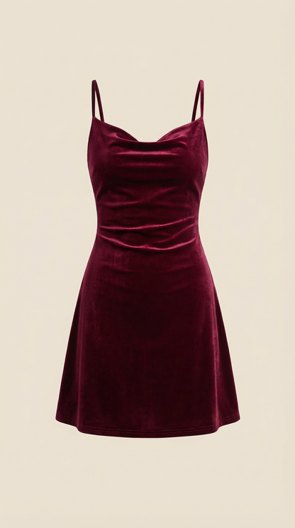 OLIVE | VESTIDO CORTO DE TIRANTES EN COLOR VERDE OLIVA