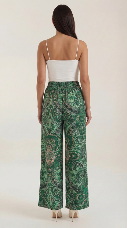 PAMELA | PANTALONES CON ESTAMPADO PAISLEY