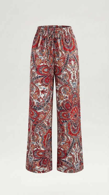 PAMELA | PANTALONES CON ESTAMPADO PAISLEY