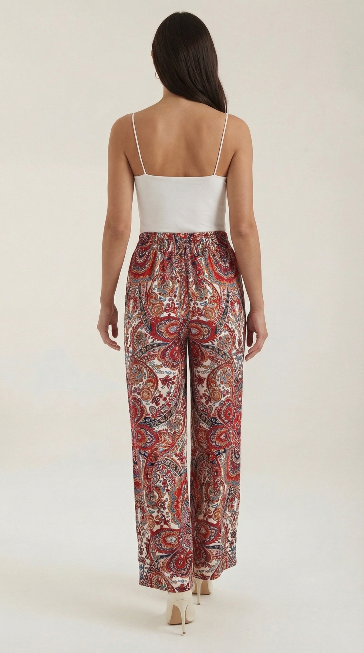 PAMELA | PANTALONES CON ESTAMPADO PAISLEY