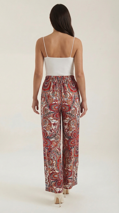 PAMELA | PANTALONES CON ESTAMPADO PAISLEY