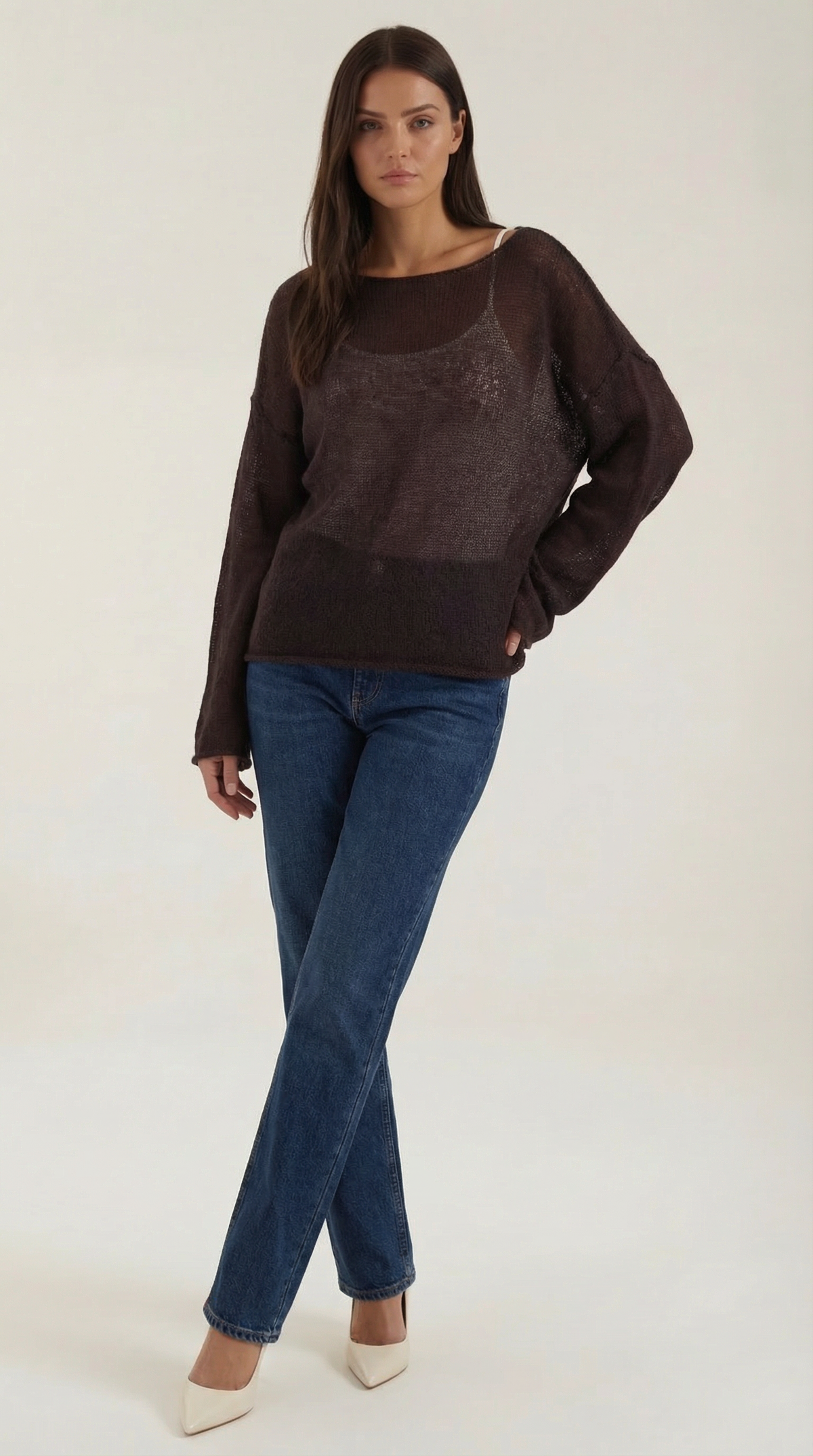 MARGAUX | SUÉTER OVERSIZE DE PUNTO