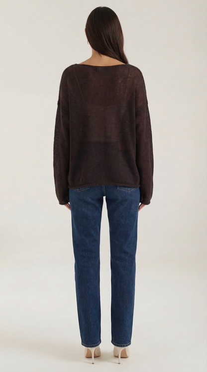 MARGAUX | SUÉTER OVERSIZE DE PUNTO
