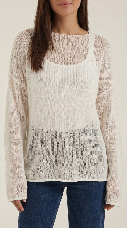 MARGAUX | SUÉTER OVERSIZE DE PUNTO