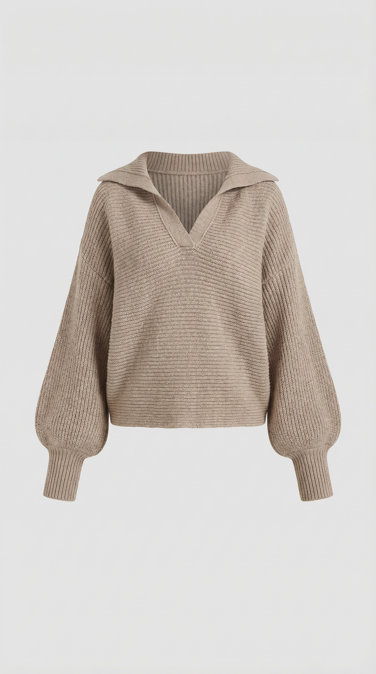 AMARA | JERSEY DE PUNTO GRUESO CON CUELLO ALTO