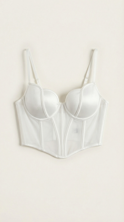 ISABELLA | TOP CORTO TIPO CORSET