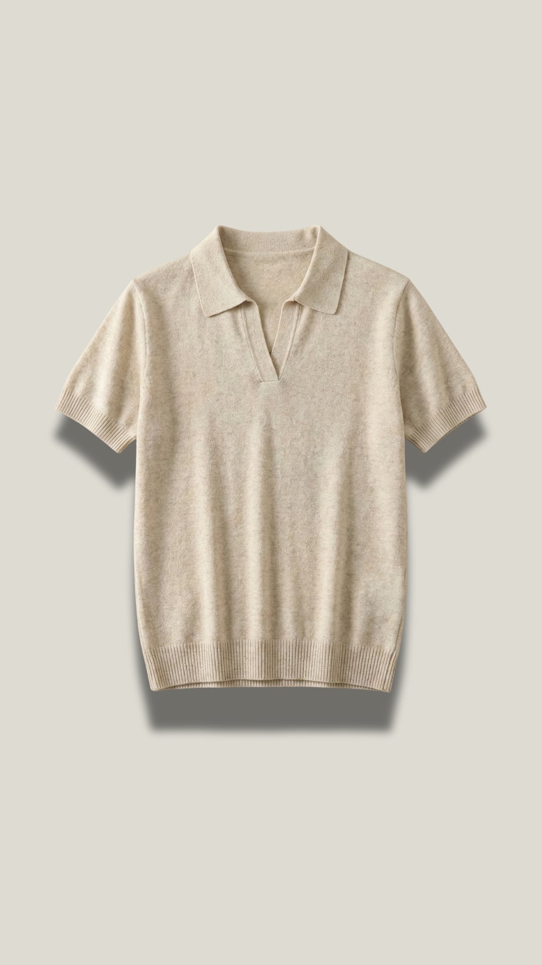 LIDIA | CAMISETA DE PUNTO DE MANGA CORTA