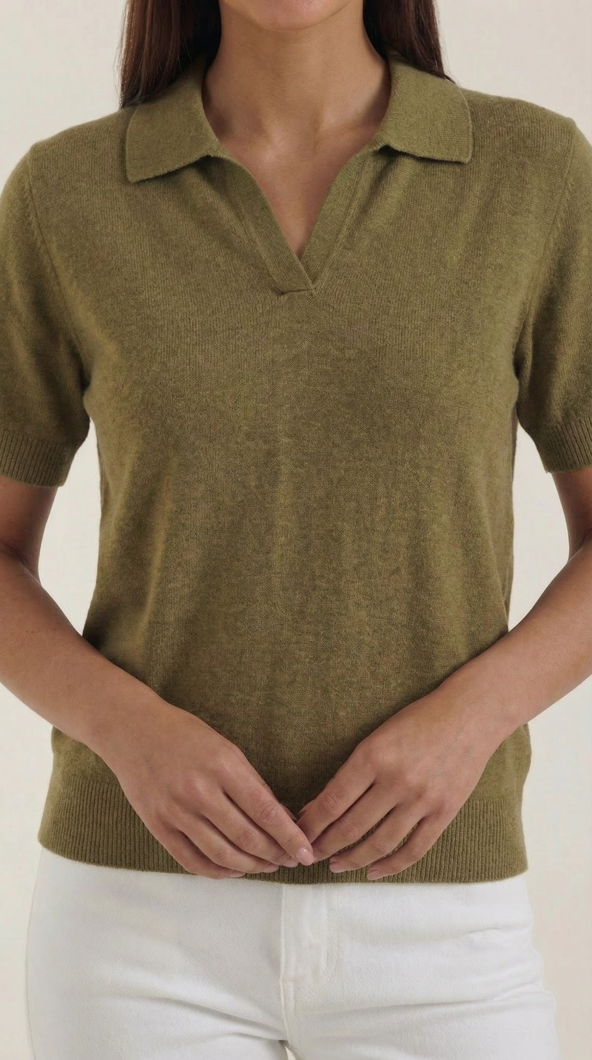 LIDIA | CAMISETA DE PUNTO DE MANGA CORTA