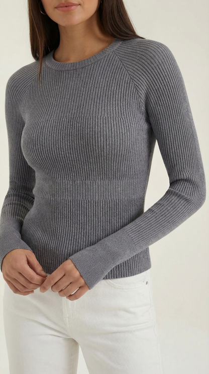 MALENA | BLUSA RIZADA DE MANGA LARGA