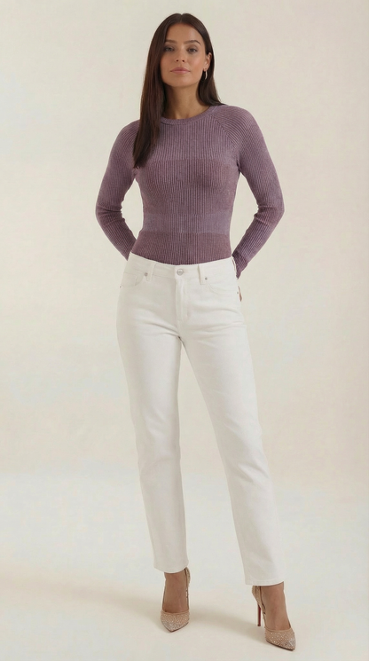 MALENA | BLUSA RIZADA DE MANGA LARGA