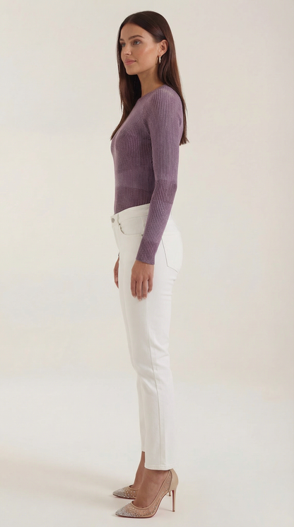 MALENA | BLUSA RIZADA DE MANGA LARGA