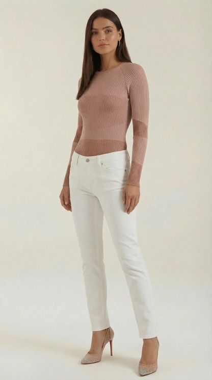 MALENA | BLUSA RIZADA DE MANGA LARGA