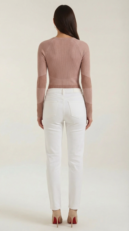 MALENA | BLUSA RIZADA DE MANGA LARGA